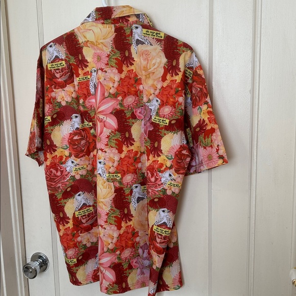 Effin’ birds Hawaiian shirt, “oh my god what the f” - Picture 4 of 4
